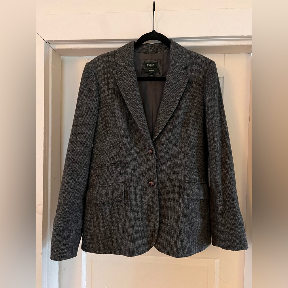 J Crew Tweed Blazer